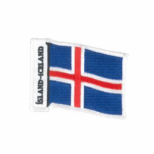 Íslands merki stórt - ofið
