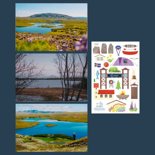 Úlfljótsvatn postcard bundle