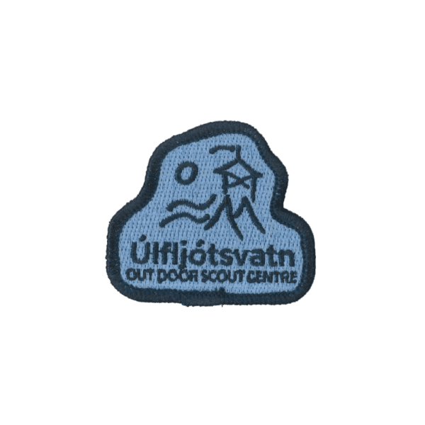 Úlfljótsvatn badge - blue